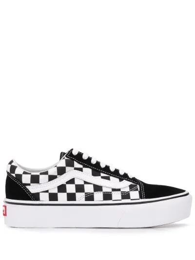 ladies vans checkerboard