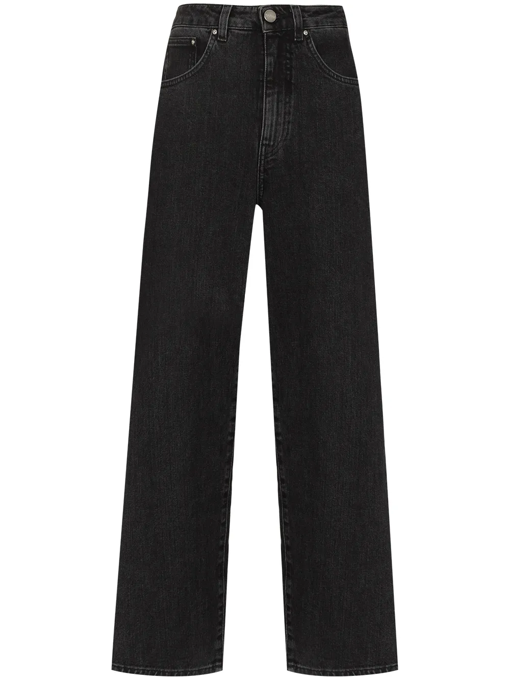 Totême укороченные расклешенные джинсы