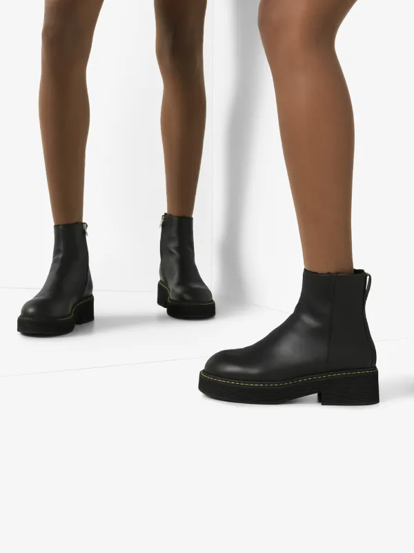 shearling lined ankle boots