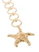 Rixo Tanya starfish-embellished chain belt