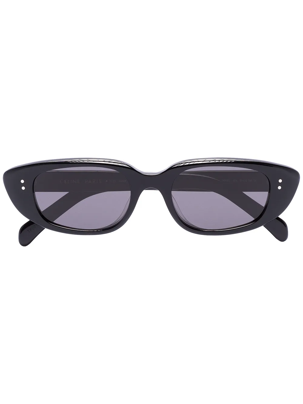 Celine Eyewear солнцезащитные очки в тонкой оправе 'кошачий глаз' Celine Eyewear солнцезащитные очки в тонкой оправе 'кошачий глаз'