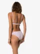 Onia striped triangle bikini
