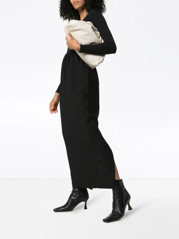 toteme mid heel boot