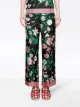 Gucci フローラ プリント シルク パンツ