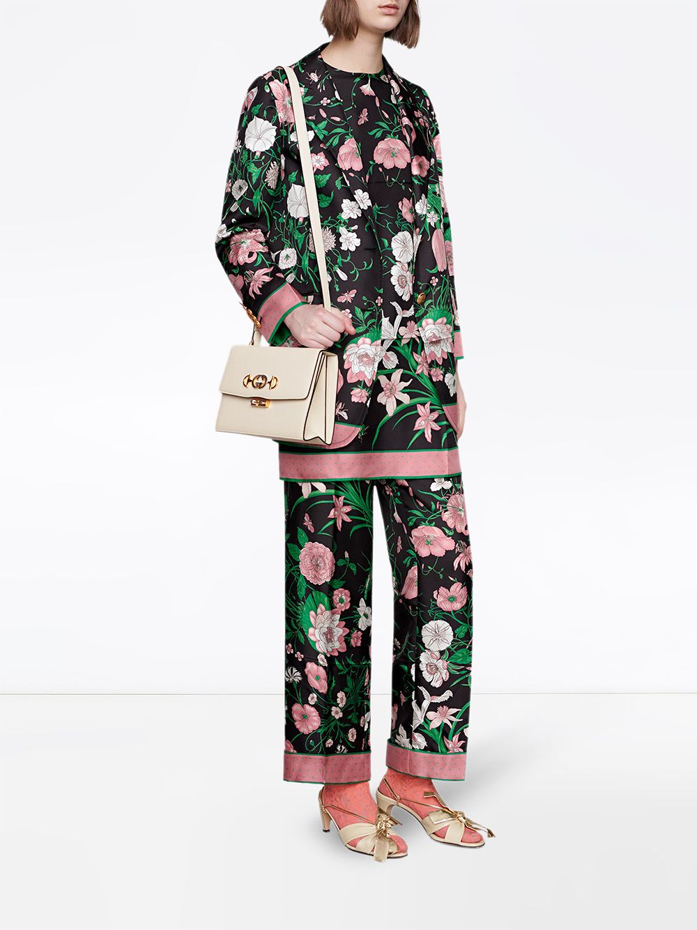 Gucci Sleeveless Floral Tunic Top - Farfetch