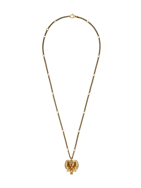 Gucci Ram Pendant Necklace - Farfetch