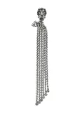Gucci asymmetrical lion head earrings - Metallic