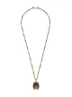 Gucci lion head necklace