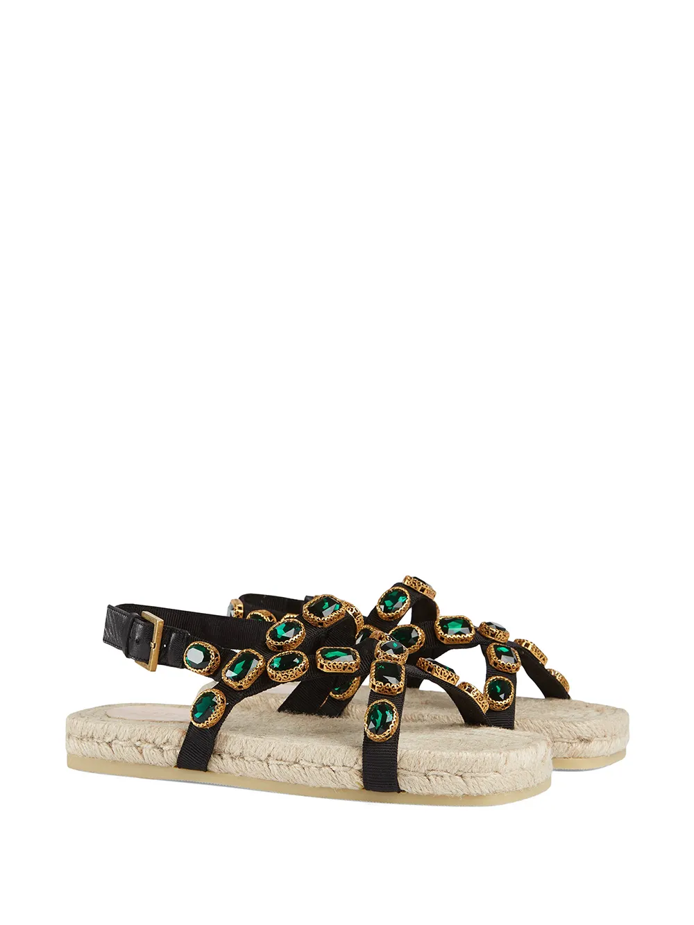 gucci embellished sandals