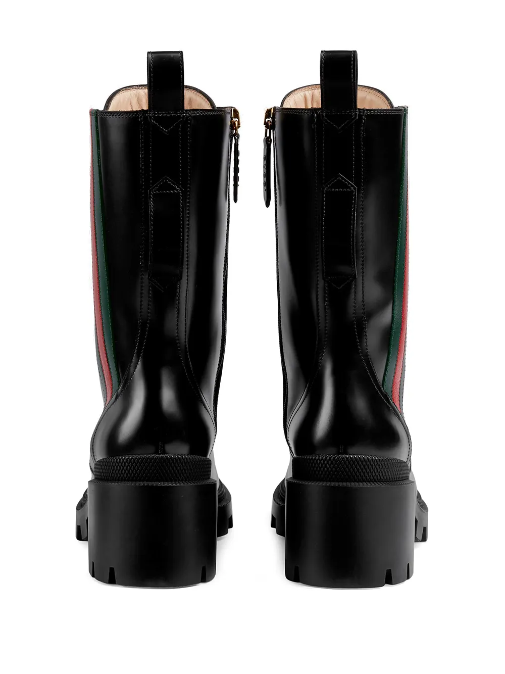 gucci web boots