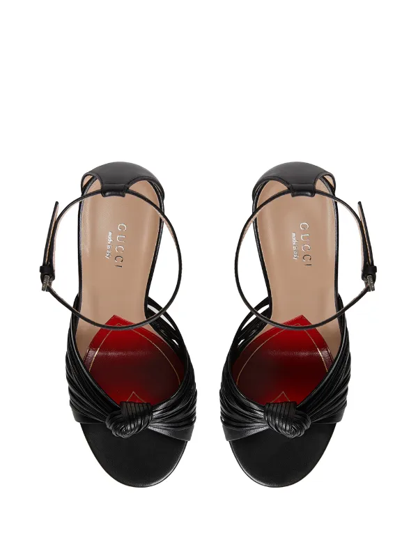 gucci knot sandal