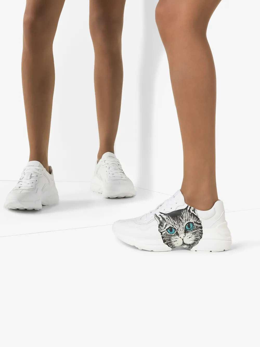 women's rhyton sneaker with mystic cat