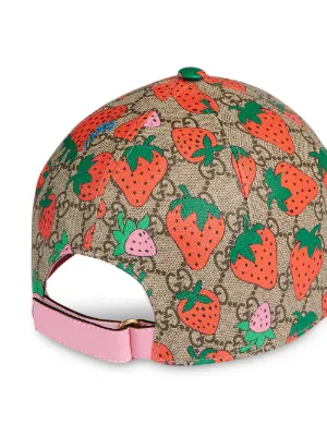 strawberry baseball cap