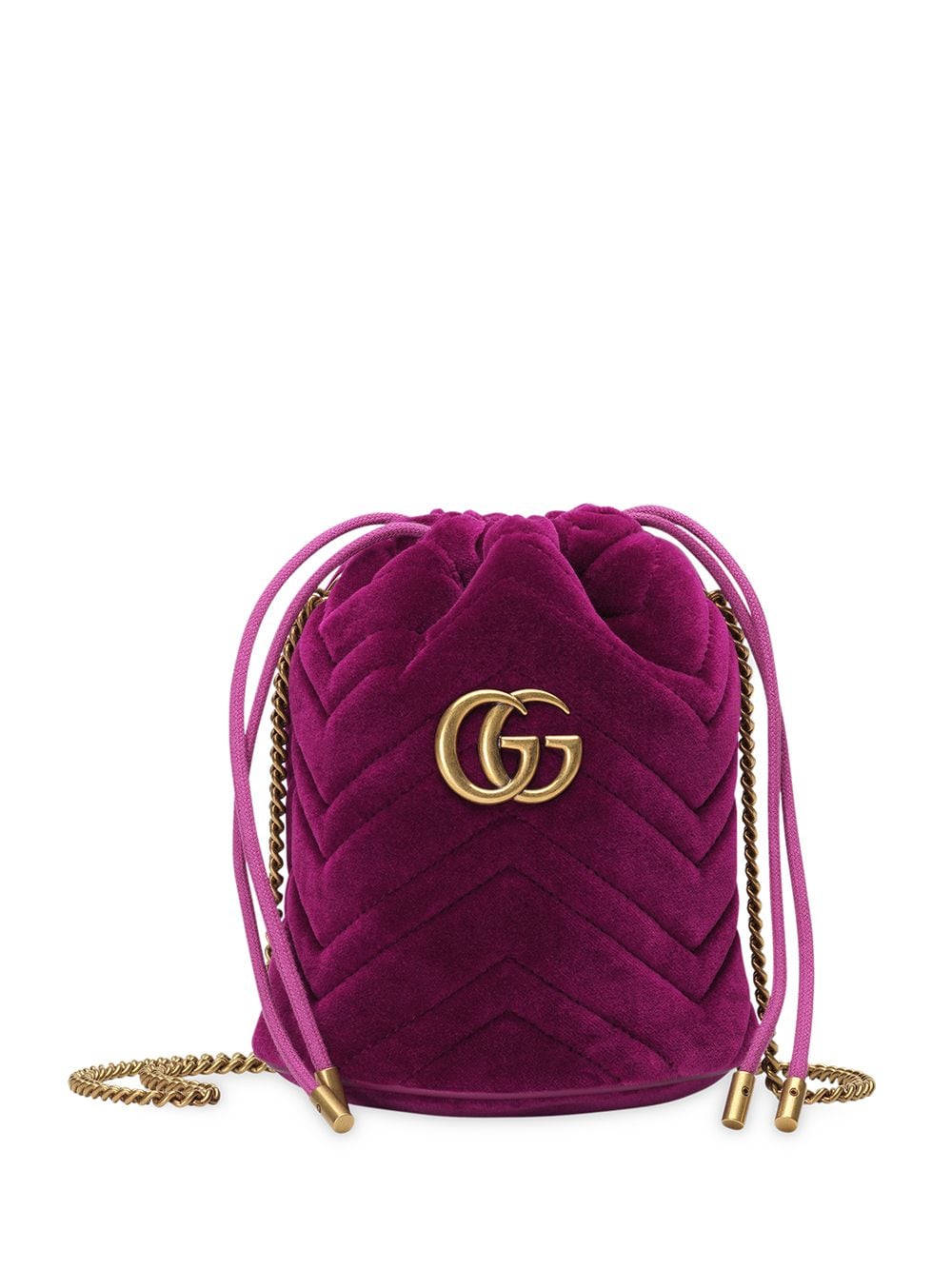 Gucci GG Marmont Velvet Mini Bag - Farfetch