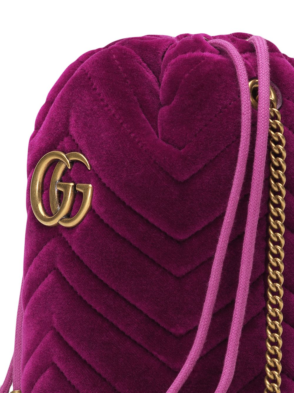 Gucci GG Marmont Velvet Mini Bag - Farfetch