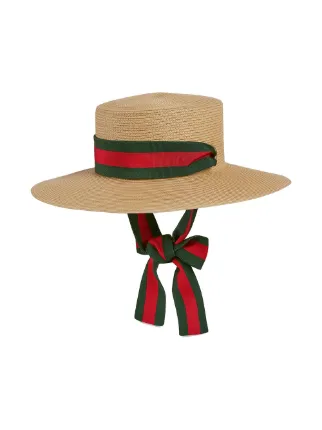 gucci boater hat