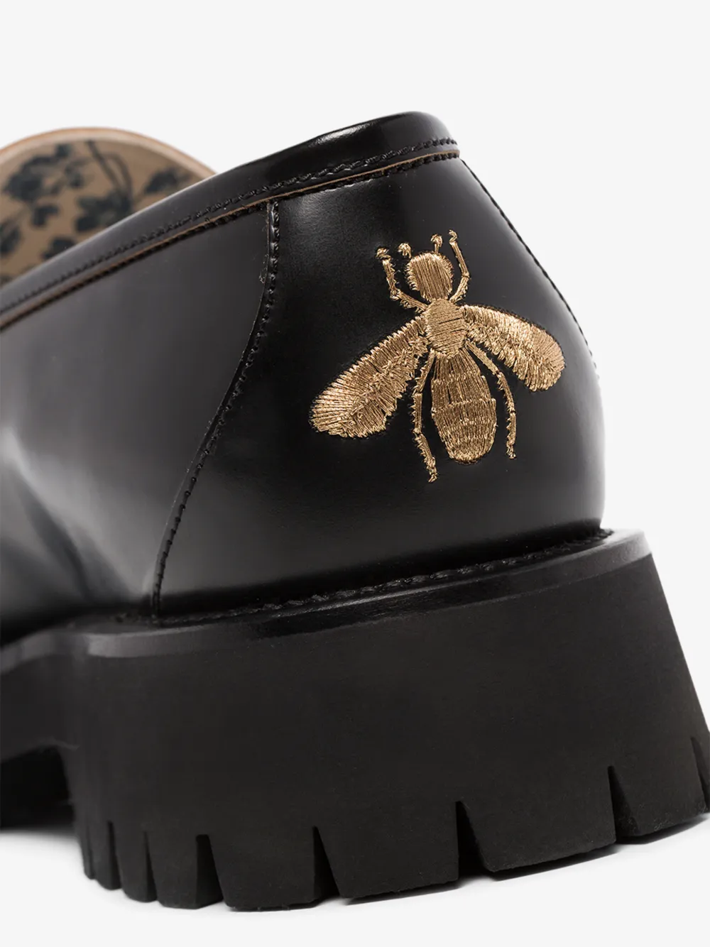 GUCCI GUCCI LOAFERS WITH HORSEBIT AND LUG SOLE,576334DS80014024114