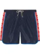 Image 1 of Gucci Nylon swim shorts with logo stripe