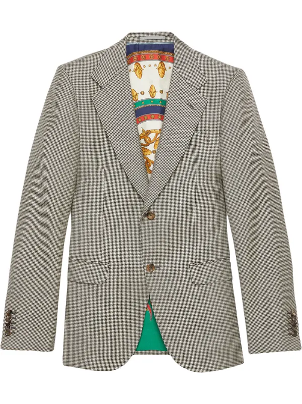 gucci houndstooth coat