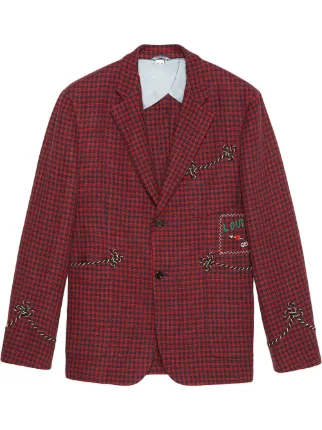 gucci linen jacket