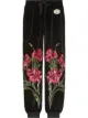 الصورة 1 من Gucci Chenille jogging pants with floral patches
