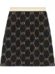 Image 1 of Gucci GG pattern knit A-line skirt