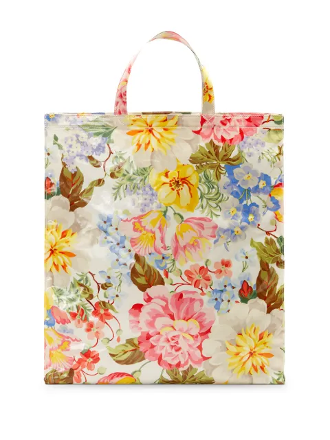 Gucci Borsa Shopper a Fiori Con Stampa Gucci Media - Farfetch
