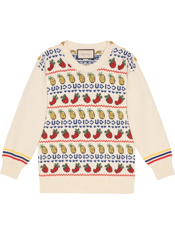 gucci strawberry sweater