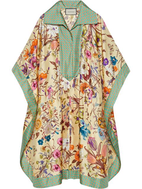 gucci silk kaftan