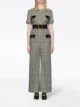 Gucci Prince of Wales wool jumpsuit