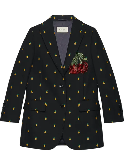 pineapple suit jacket