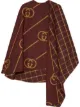 Image 1 of Gucci Wool cape coat with Interlocking G