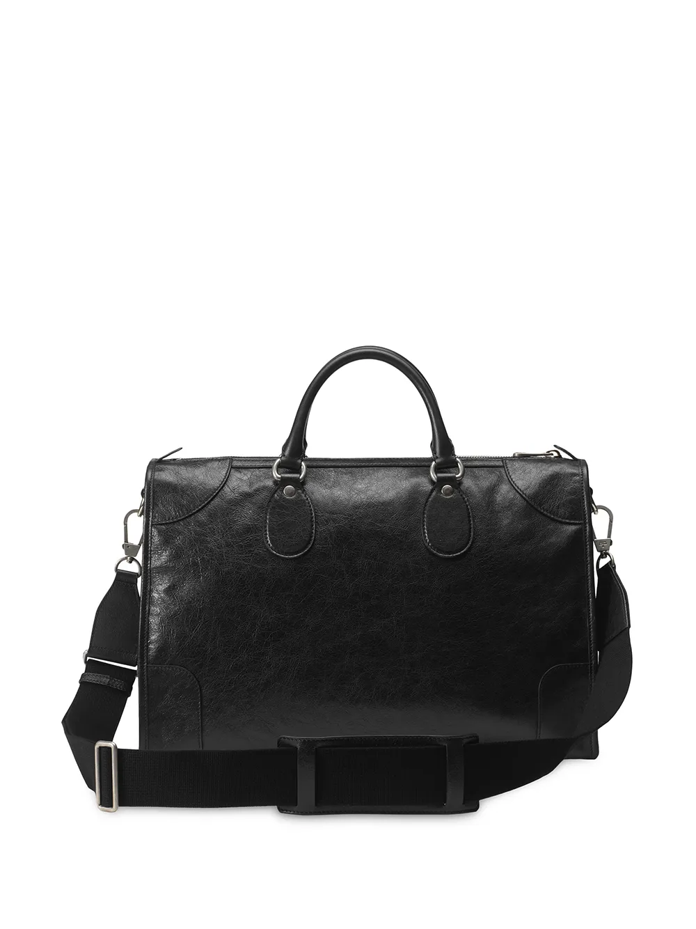 gucci leather duffle bag