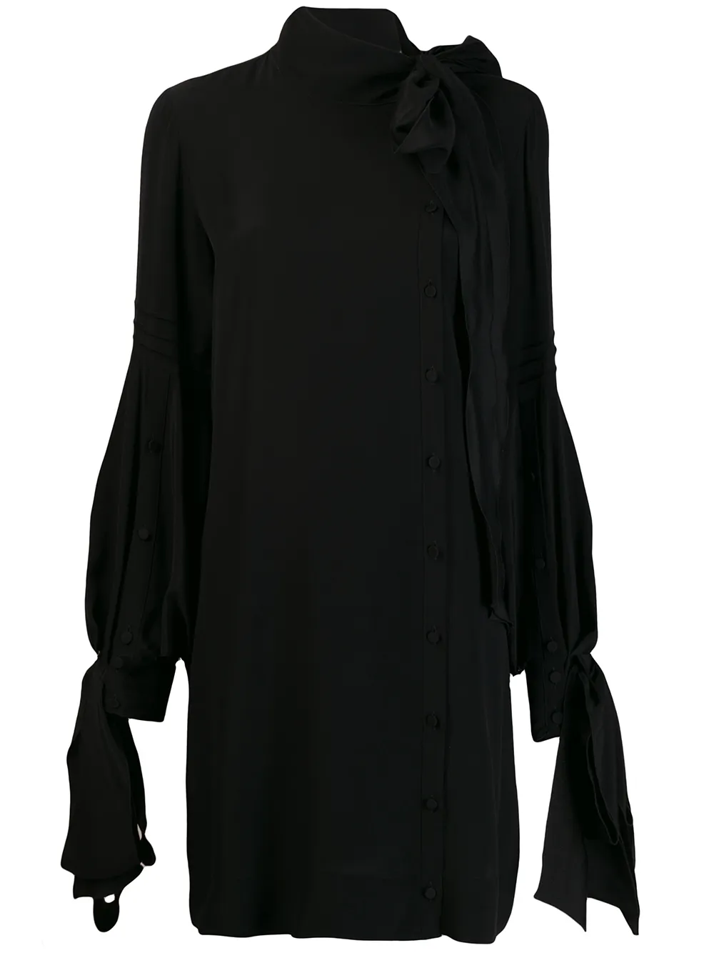 Nº21 Abito corto - Nero