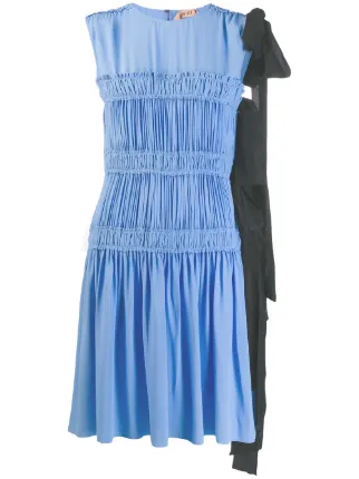 micro pleated dress