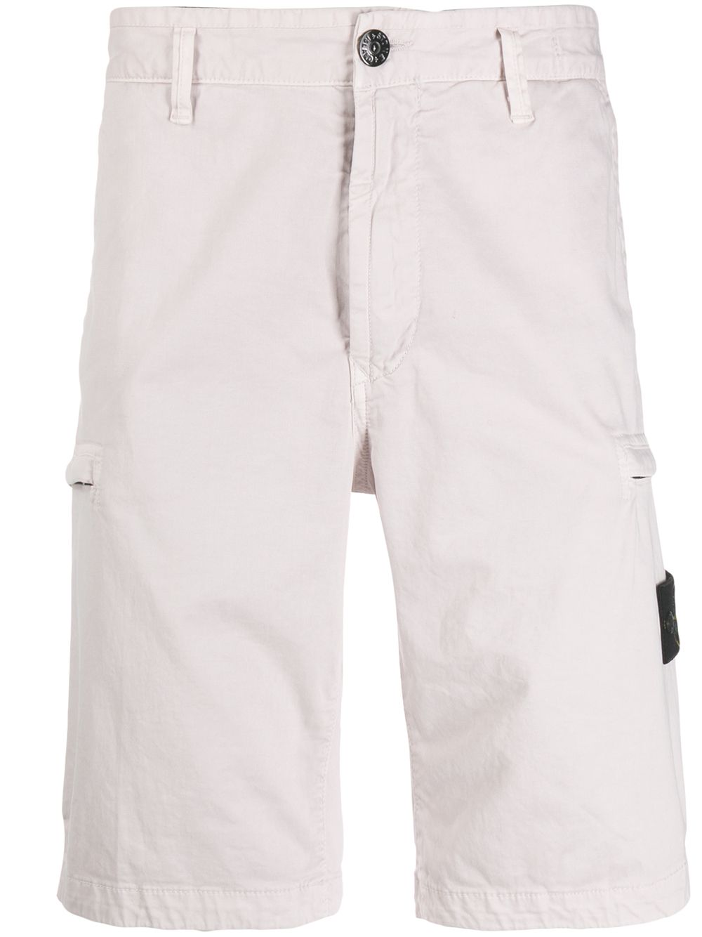Stone Island шорты карго с нашивкой-логотипом