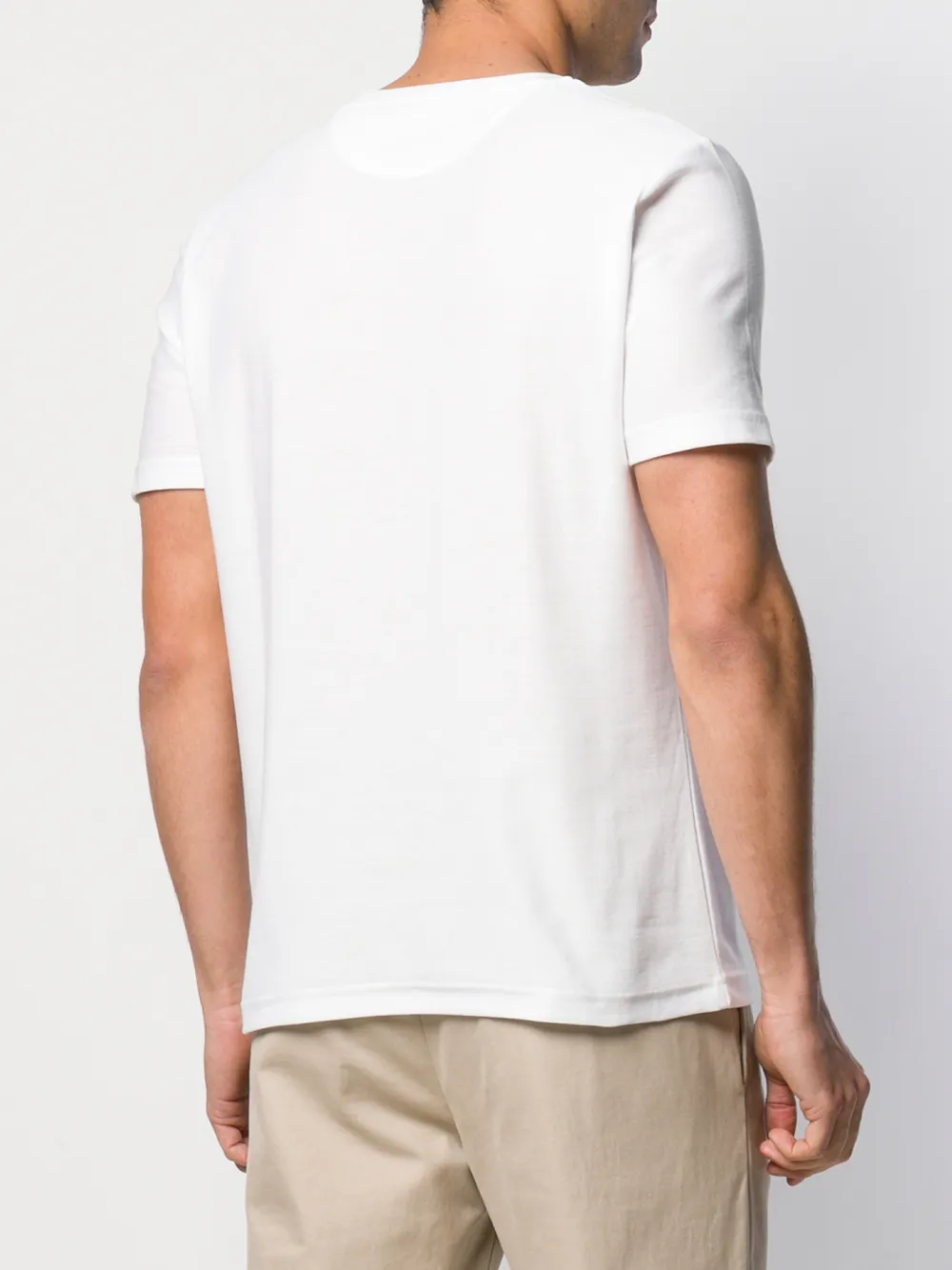 Eleventy T-shirt met print Wit