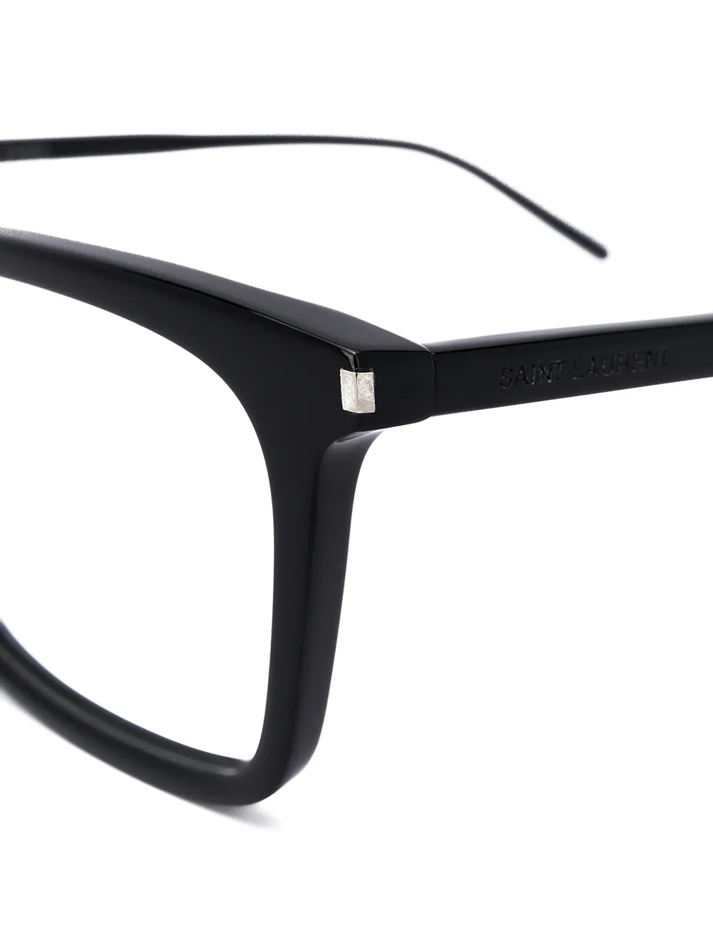 Saint Laurent Eyewear Bril met vierkant montuur Zwart
