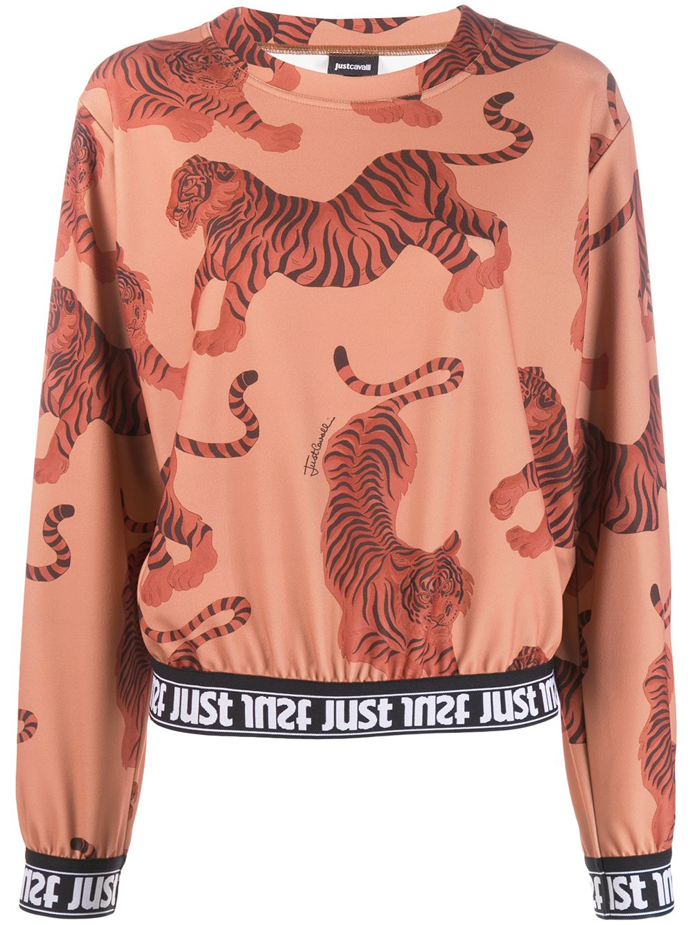 just cavalli tiger sweatshirt