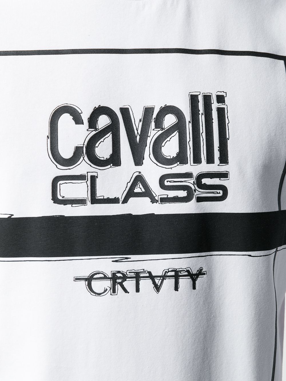 фото Cavalli class футболка с принтом