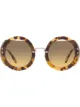 الصورة 1 من Miu Miu Eyewear نظارة شمسية ريفيل