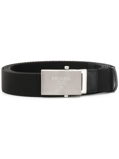 Prada ceinture à design tissé