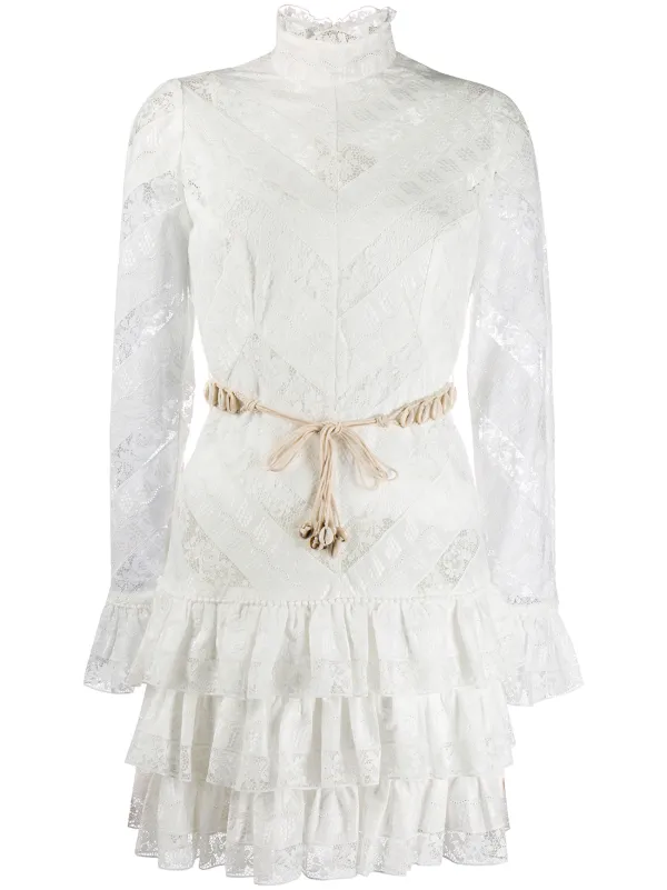 zimmermann white lace dress