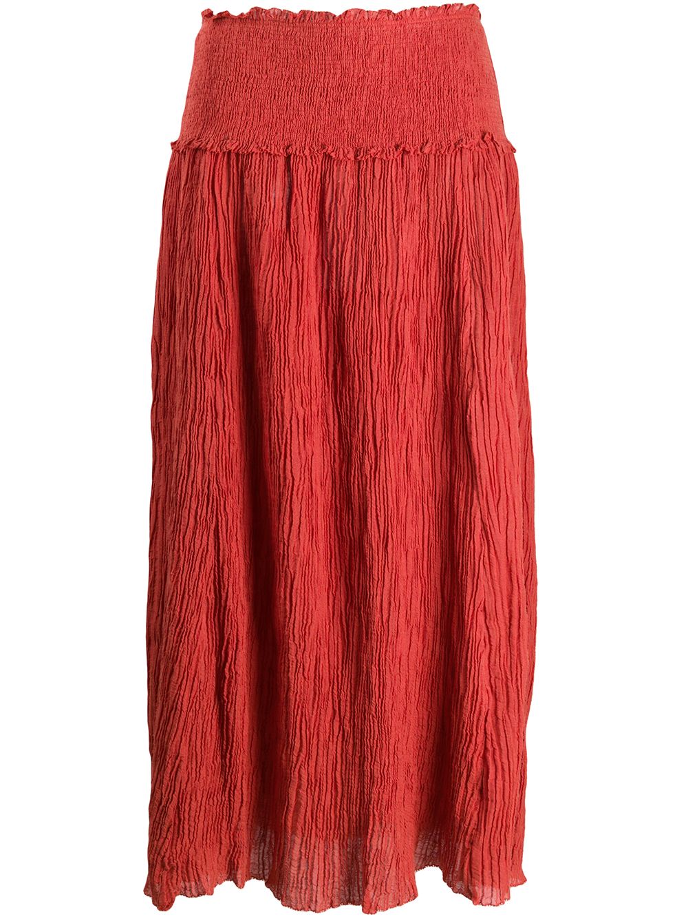 фото Zimmermann удлиненная юбка со сборками