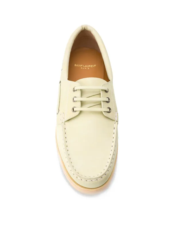 saint laurent boat shoes