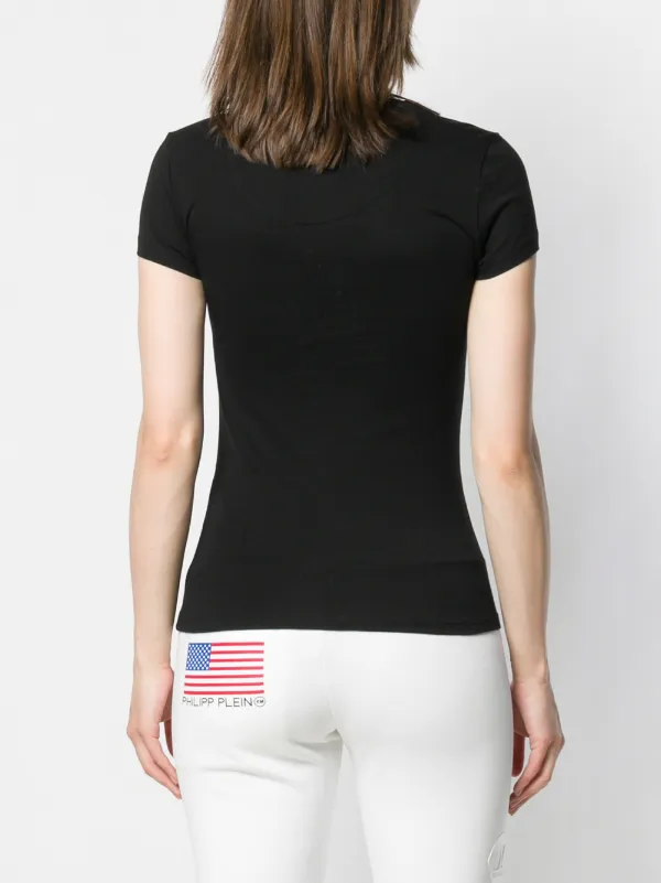 PHILIPP PLEIN 売れ筋商品|||フィリッププレイン Tシャツ トップス レディース T-shirts Black 楽天市場】フィリッププレイン（Tシャツ・カットソー｜トップス