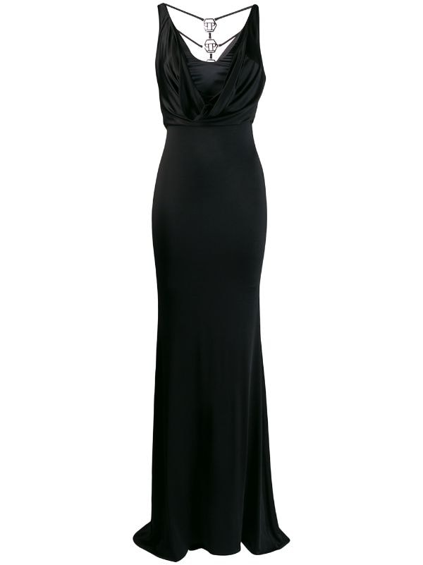 philipp plein black dress