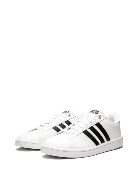 Shop white \u0026 black adidas CF Advantage sneakers with Express Delivery -  Farfetch