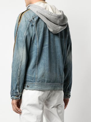 hooded denim jacket展示图