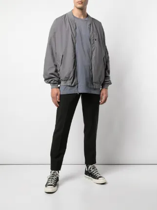 zipped bomber jacket展示图